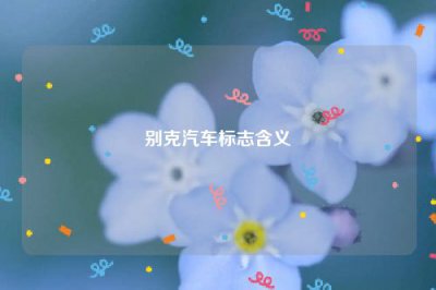 ​别克汽车标志含义