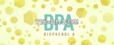 ​双酚a是什么意思