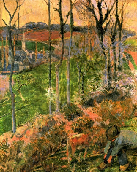 一组法国印象派画家 保罗·高更 作品欣赏