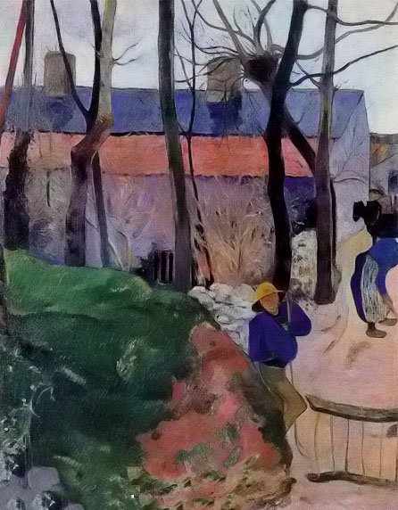 一组法国印象派画家 保罗·高更 作品欣赏