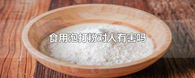 ​泡打粉对人体有害吗? 泡打粉对人有什么危害