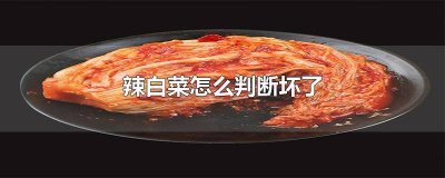 ​辣白菜怎么判断坏了 辣白菜怎么判断坏了没有